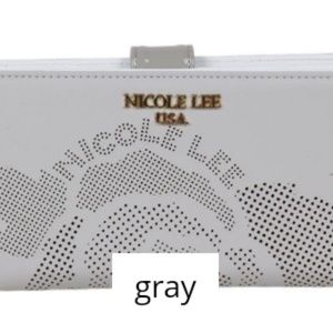 Heget rose laser-cut wallet